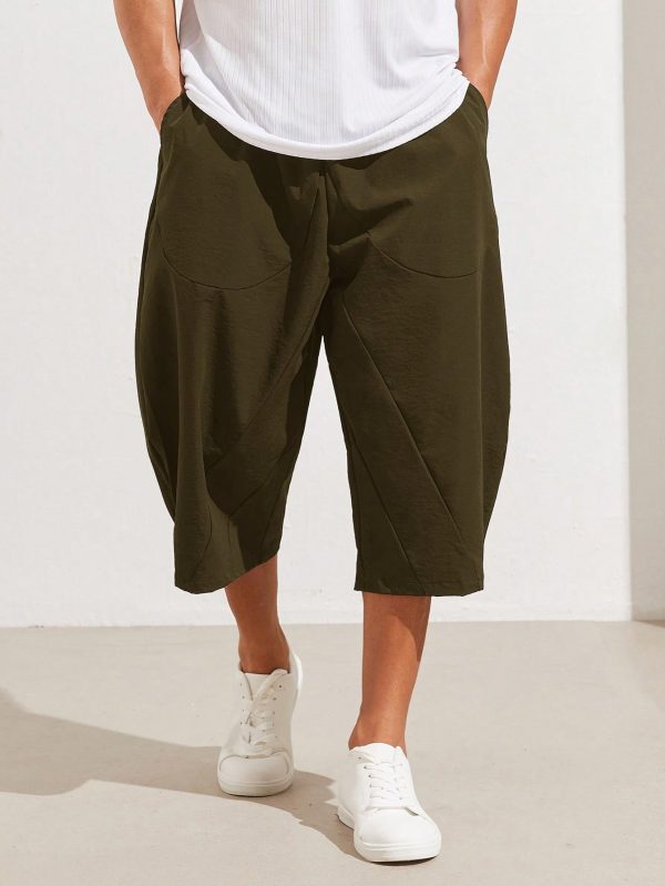 Men's Solid Color Simple Daily Casual Pants