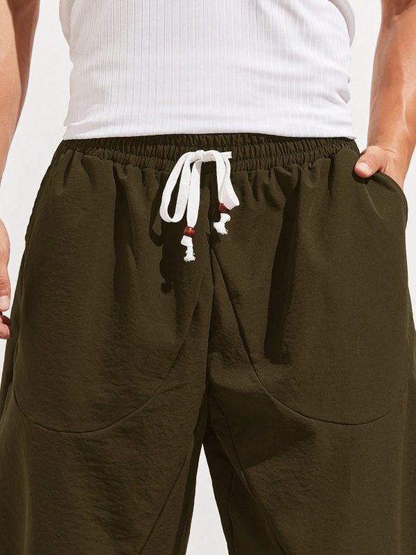 Men's Solid Color Simple Daily Casual Pants