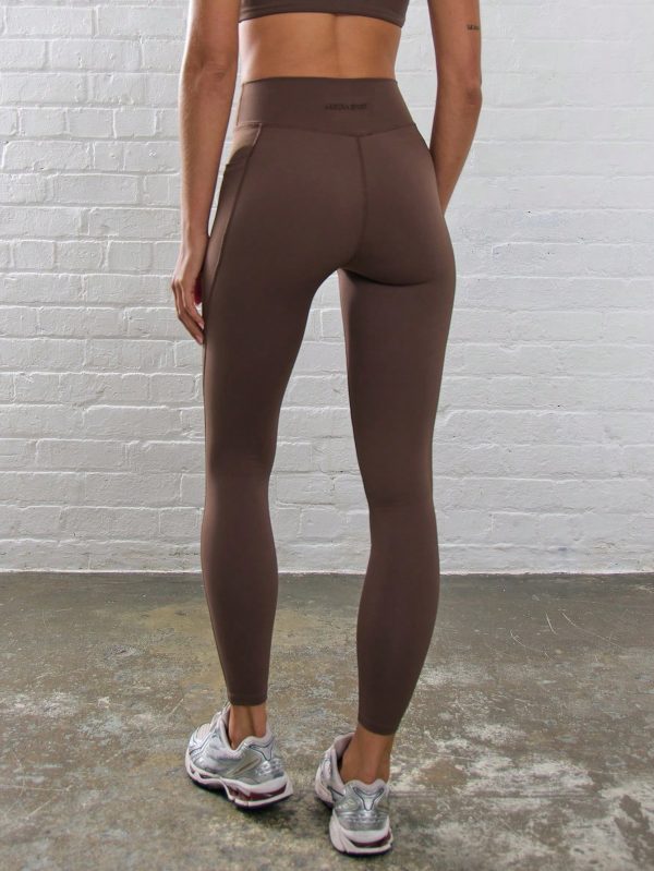 Ribbed Waist Contour Leggings