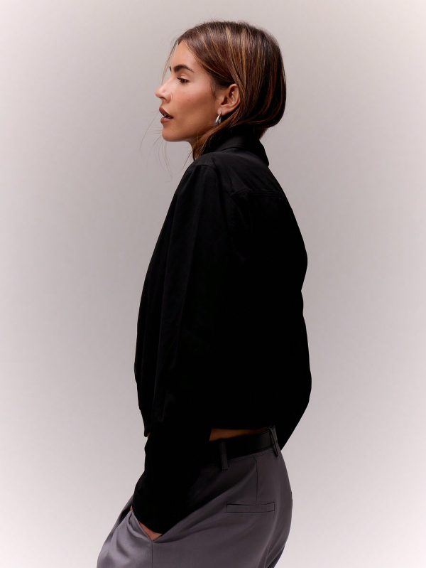 Collared Zip Through Jacket