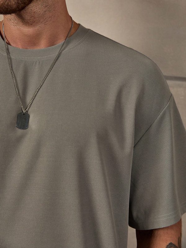 Relaxed Drop Shoulder T-Shirt & Shorts Set