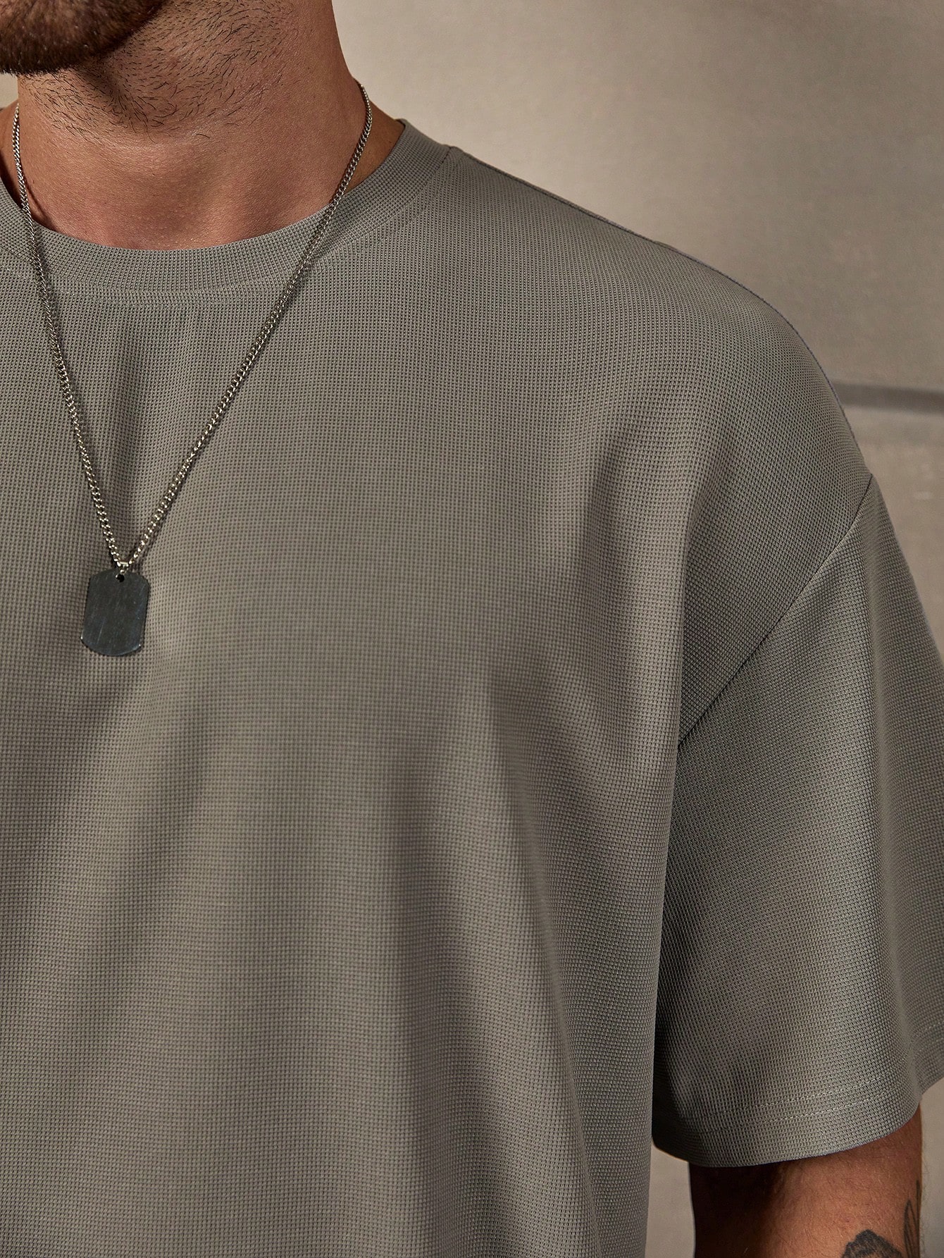 Relaxed Drop Shoulder T-Shirt & Shorts Set